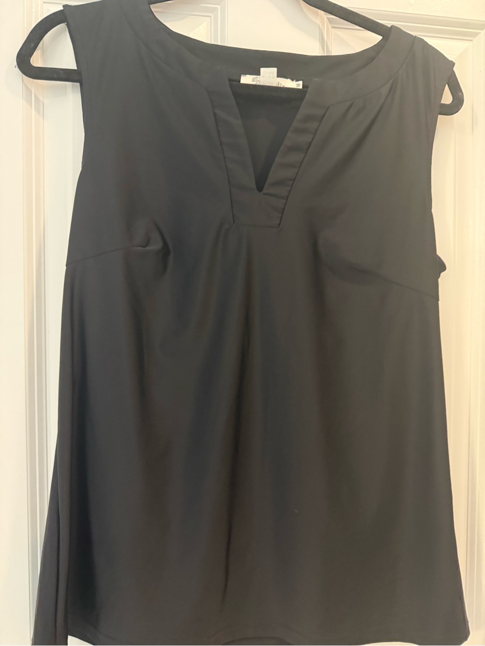 Frye Black Sleeveless V-Notch Women's Camisole